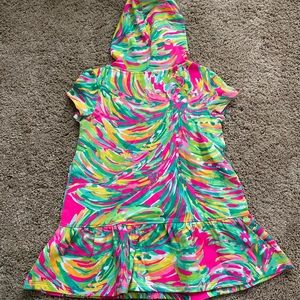 Lilly Pulitzer XS girls swim cover up